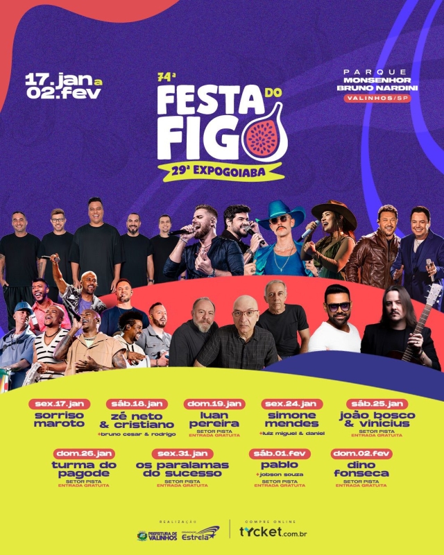 Vem aí a Festa do Figo e Expogoiaba 2025