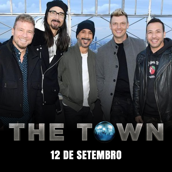 Line Up do The Town dia 12 de Setembro