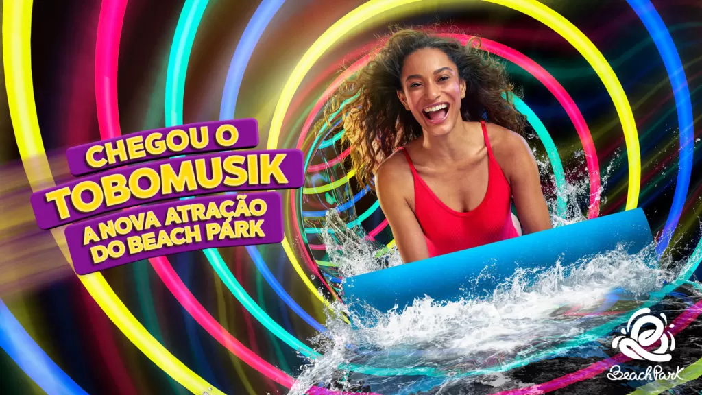 Tobomusic ... a nova atração do Beach Park